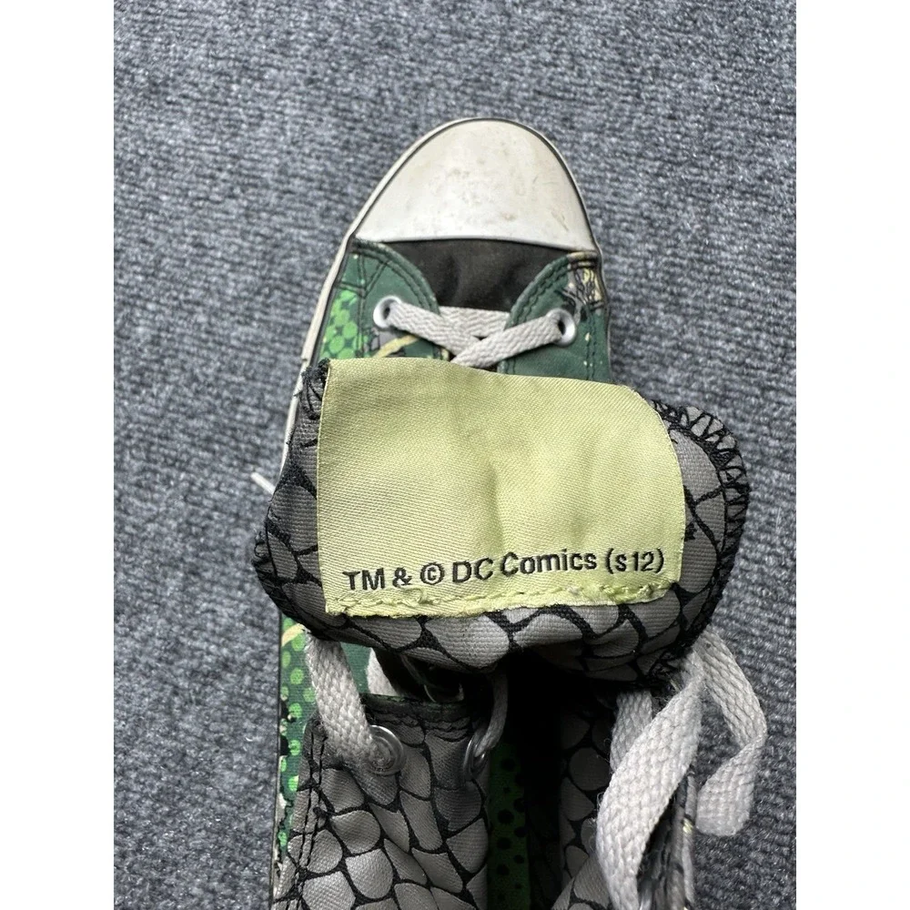 Mens Sneakers Converse Chuck Taylor All Star DC Comics Green, Size US 11 - Picture 6 of 8